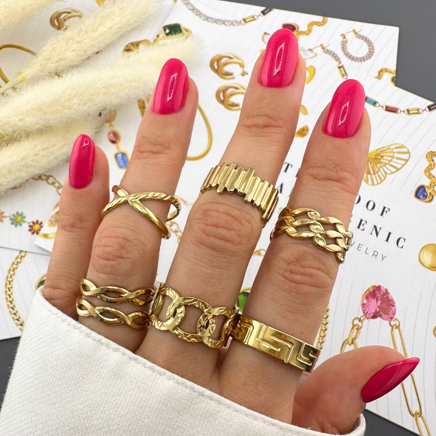 Womens Style Gold Ring