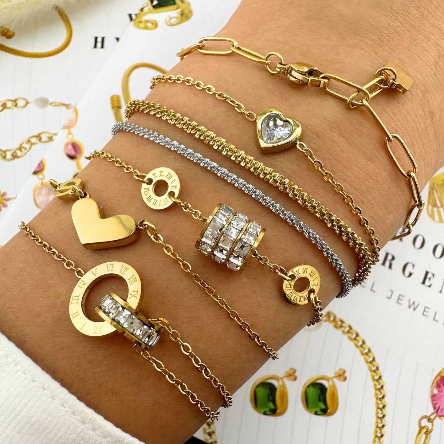 Double Rings Bracelet