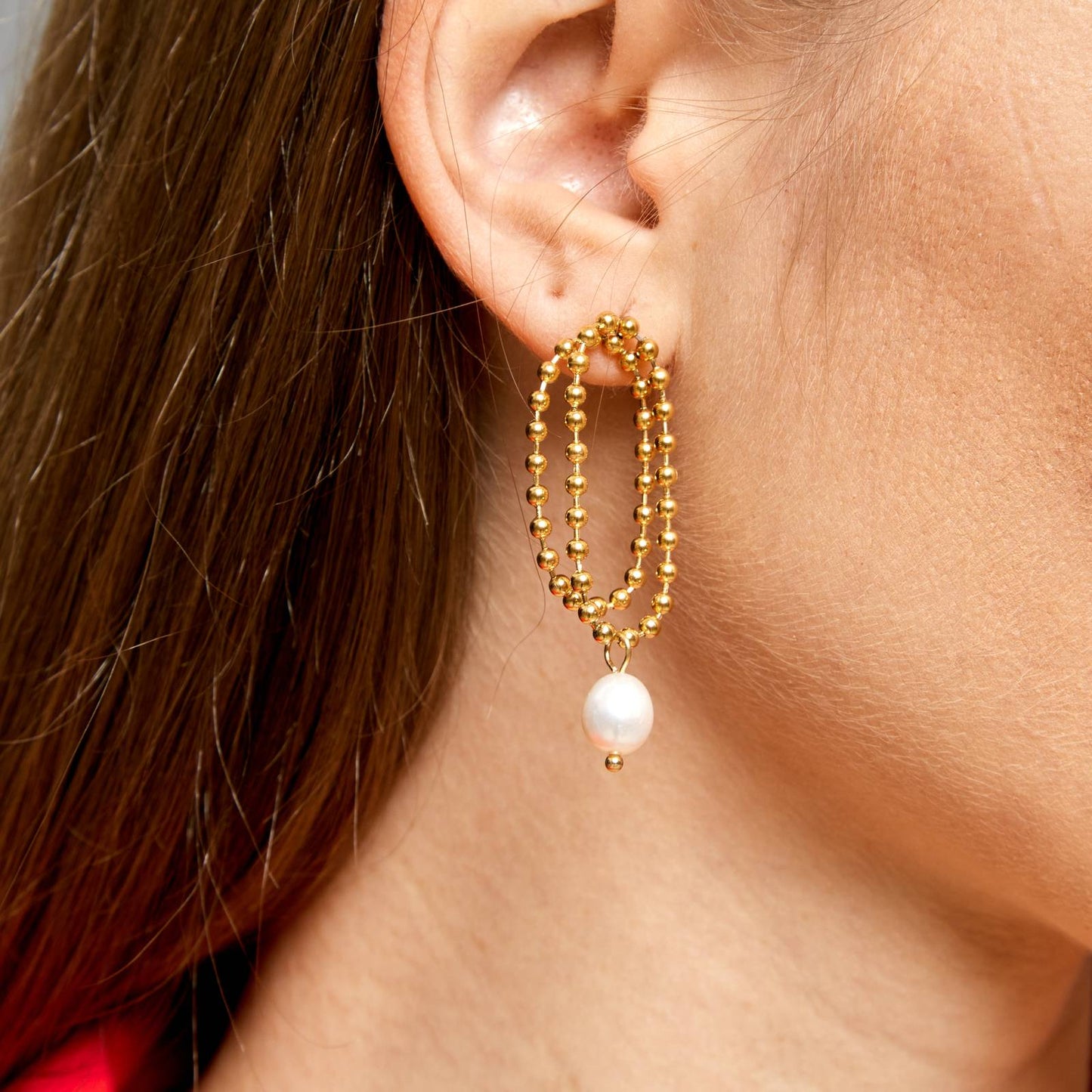 Pure Pearl Drop Earrings
