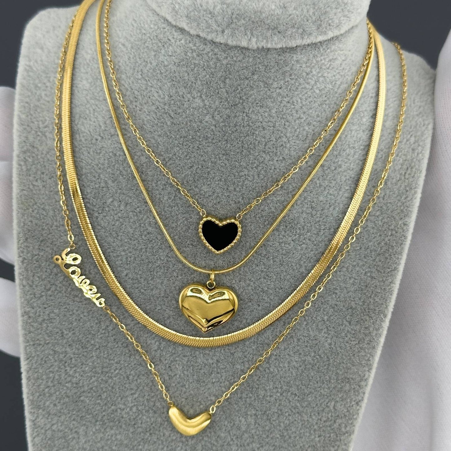 Hearts Necklace