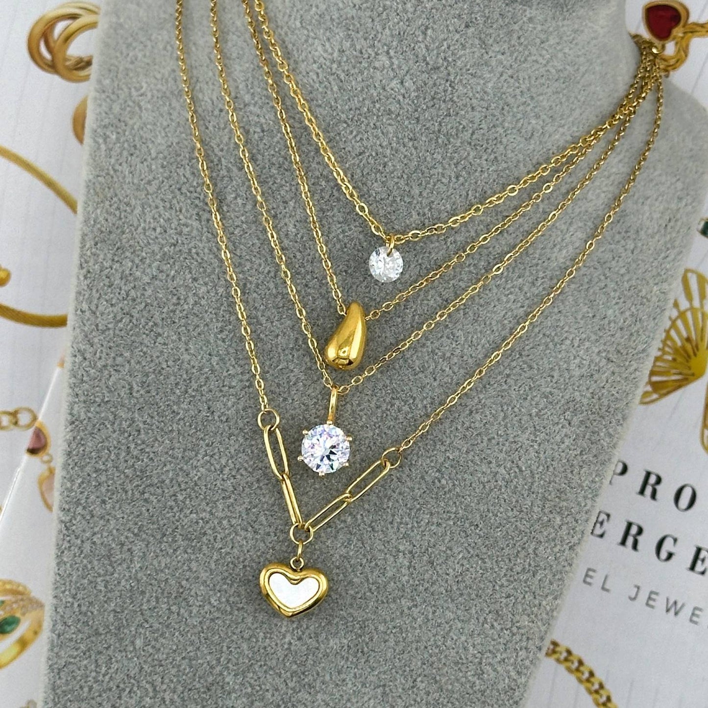 Thin Drop Necklace