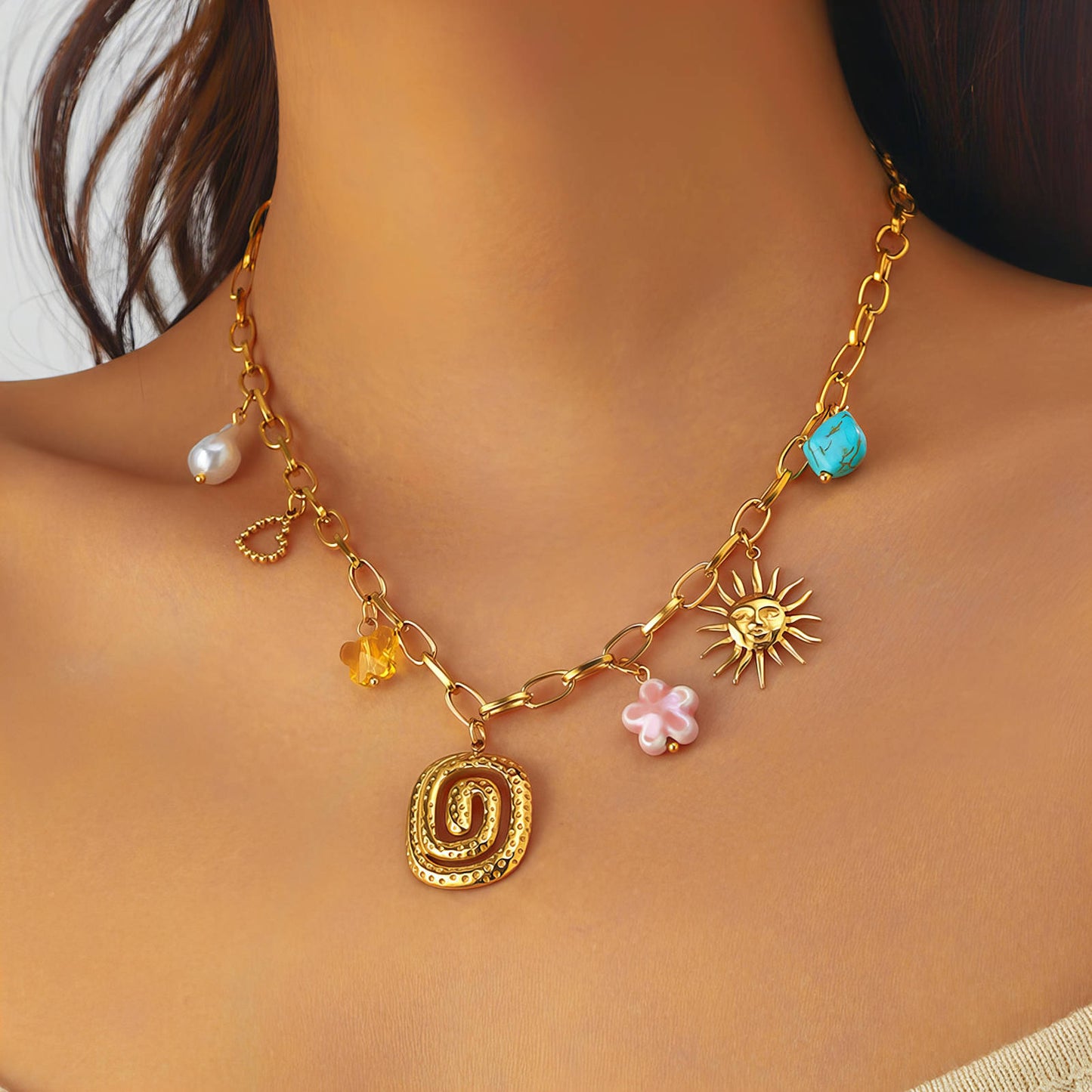 Flower Necklace