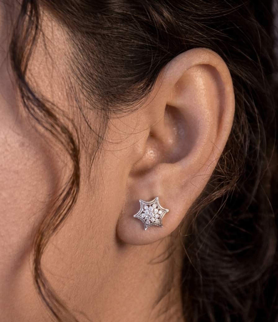PryORA Classic Drop 925 Silver Earrings | Timeless | Made in India